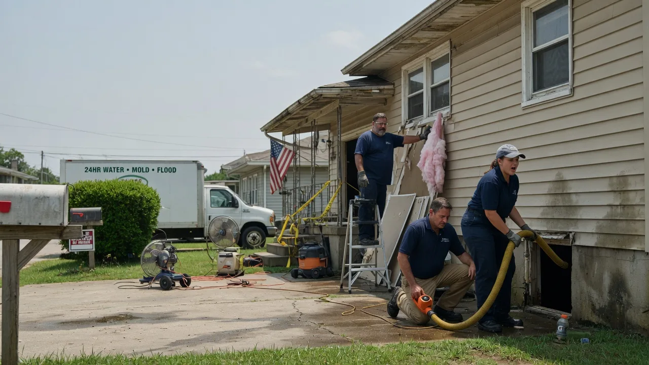 Water Damage Repair in Gould, OK near me